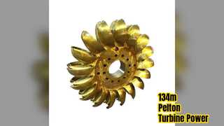 Εγχειρίδιο 134m Pelton Hydro Turbine Automatic