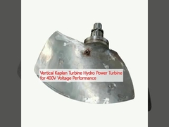 Βιόμετρος τουρμπίνα Kaplan Υδροηλεκτρική τουρμπίνα για 400V τάση