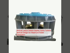 Σημείο κατακόρυφης διάταξης Kaplan Hydro Turbine Σημείο κατακόρυφου σχεδιασμού για τη μέγιστη παραγωγή ενέργειας