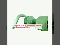 Μονό ή πολλαπλό κύκλο νερού Pelton για μέγιστη ισχύ