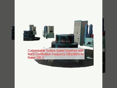 Προσαρμόσιμος ρυθμιστής ταχύτητας τουρμπίνης με πιστοποίηση RoHS συχνότητα 50hz/60hz ισχύς 220 V