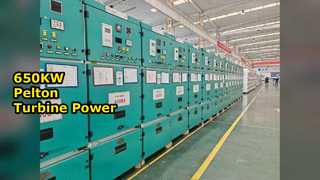 650KW Pelton Turbine Mini HPP Power