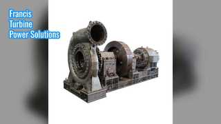 Francis Turbine 375 1000 RPM Hydro Power