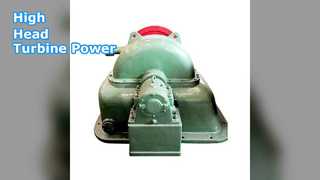 Ισχύς στροβίλου Pelton High Head