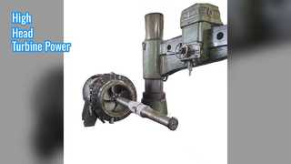 Υψηλής κεφαλής τουρμπίνα 1400KW από ανοξείδωτο χάλυβα Ισχύς