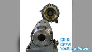 Υδροτουρμπίνα High Head Water 1400-2200KW