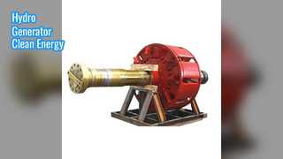 Έξοδος AC χωρίς ψήκτρες γεννήτριας υδροστροβίλου 1000KW