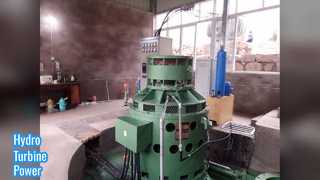 Παραγωγή ενέργειας υδροστροβίλου Kaplan