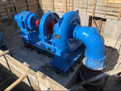 100kw κάθετη/οριζόντια υδρο εκτιμημένη γεννήτρια ροή 0.3-100m3/S