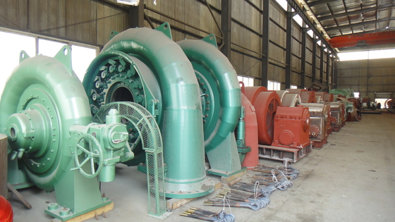 Υδροτριβάνι Pelton με έλεγχο PLC για ατμοσφαιρική πίεση εξόδου και αυτόματη λειτουργία