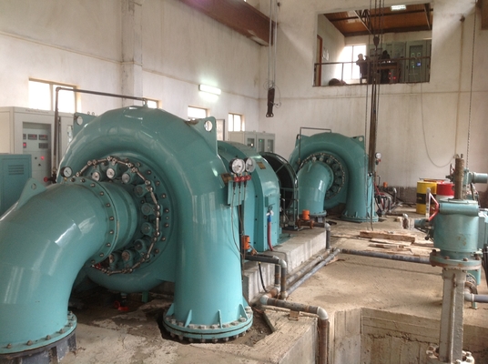 Γεννήτρια υδροτουρμπίνων 1000 kW ισχύος για την παραγωγή ανανεώσιμης ενέργειας