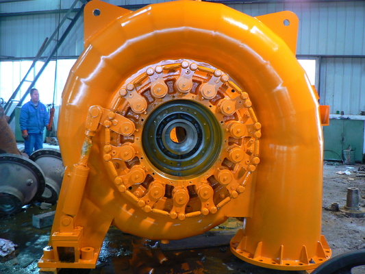 50HZ από ανοξείδωτο χάλυβα Francis Hydro Turbine Carbon Steel Q345 Σπειροειδής θήκη