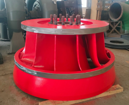 500KW-1250KW Απόδοση Οριζόντια Francis Hydro Turbine Francis Water Turbine Για εφαρμογές βαριάς χρήσης