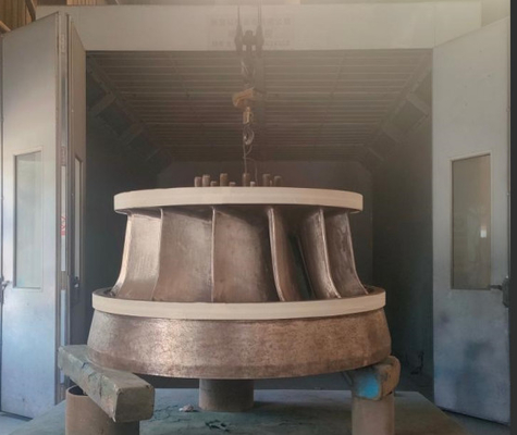 500KW-1250KW Απόδοση Οριζόντια Francis Hydro Turbine Francis Water Turbine Για εφαρμογές βαριάς χρήσης