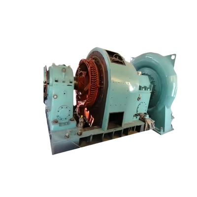 100kW Φράνσις Γεννήτρια Υδροτουρμπίνων 400V-6300V Ατσάλινος Δρομέας