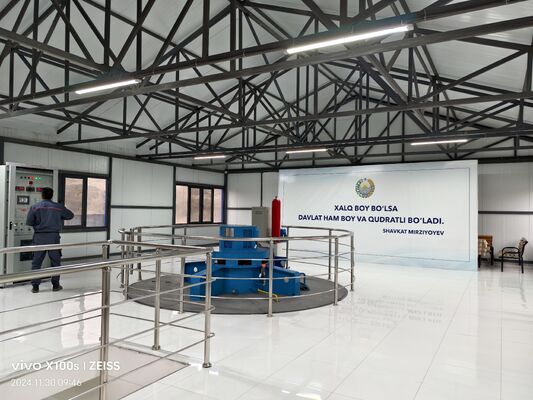 Kaplan Hydro Turbine with 16.00 M³/s Flow Capacity and Stainless Steel CNC Blades for Over 30 Years Life Time