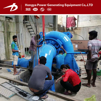 Κάθετος παράγοντας δύναμης συστημάτων 2000kw 0.8-0.9 ηλεκτρικής δύναμης στροβίλων υδρο