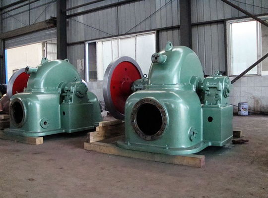 1650kw κατακόρυφος ώθησης	Πολυ ακροφύσιο στροβίλων 6000V 750RPM Pelton υδρο