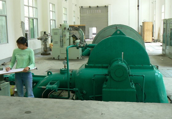 500kw κάθετη γεννήτρια τουρμπίνας 0.6m νερού Pelton διάμετρος δρομέων