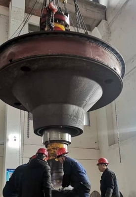 Σταθερή υδρο γεννήτρια τουρμπίνας λεπίδων 1300kw Kaplan για τις εγκαταστάσεις παραγωγής ενέργειας μικροϋπολογιστών