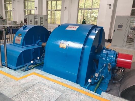 1650kw Pelton ροδών διπλό ακροφύσιο γεννητριών 400V 750RPM μικροϋπολογιστών υδρο