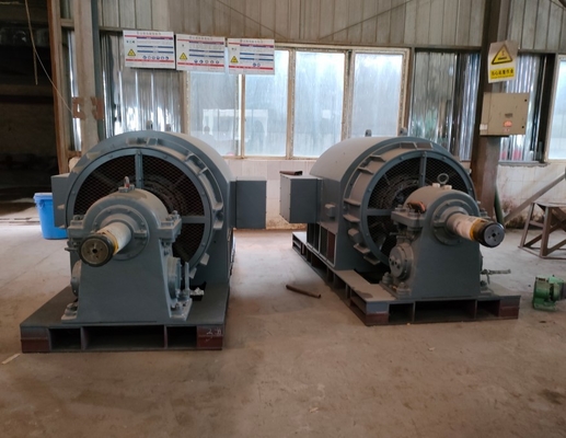 650kw οριζόντιος στρόβιλος 50HZ 400V υδροηλεκτρικής ενέργειας με τη σπείρα χαλκού