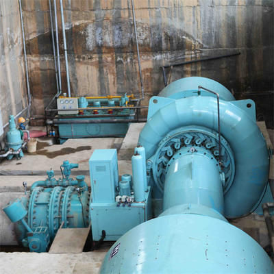 Υδρο γεννήτρια 2500kw 1500RPM εγκαταστάσεων παραγωγής ενέργειας HPP Pelton με 1 ακροφύσιο
