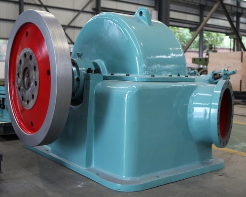 Στρόβιλος νερού γεννητριών τουρμπίνας 600kw Turgo ώθησης 50HZ Turgo