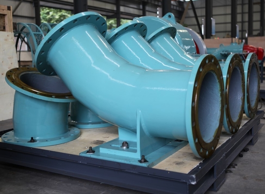 Στρόβιλος νερού γεννητριών τουρμπίνας 600kw Turgo ώθησης 50HZ Turgo