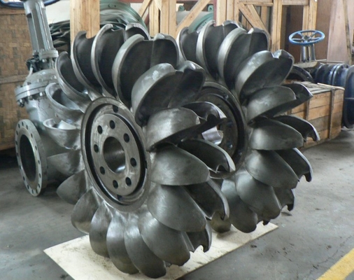 750RPM υδροηλεκτρικό αβούρτσιστο πολυ ακροφύσιο στροβίλων 3500kw Pelton
