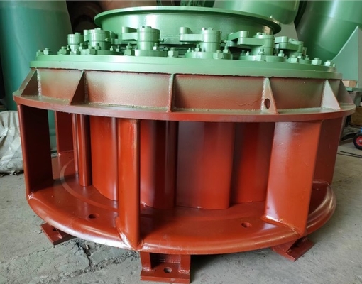 650kw κάθετο υδρο σταθερό στρόβιλος δρομέων σύστημα κανονισμού λεπίδων διπλό