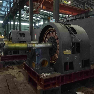 300kw κάθετος υδρο στρόβιλος 50hz Kaplan σε Gird από το μανομετρικό ύψος στήλης νερού Gird 60Hz 15m