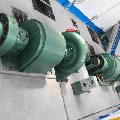 3550KW οριζόντια υδρο γεννήτρια εγκαταστάσεων παραγωγής ενέργειας υδροθεραπευτηρίου μανομετρικών υψών στήλης νερού στροβίλων χαμηλή