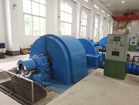 Ενιαίος στρόβιλος 1000RPM νερού ακροφυσίων 1000kw υψηλός επικεφαλής για από το πλέγμα