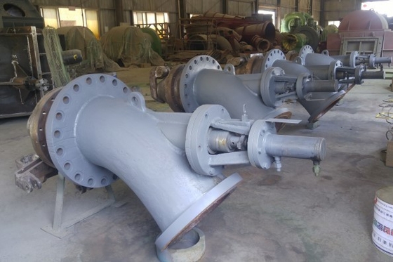 Ρόδα στροβίλων Turgo ανοξείδωτου 0.9m 500kg για το στρόβιλο υψηλής ταχύτητας