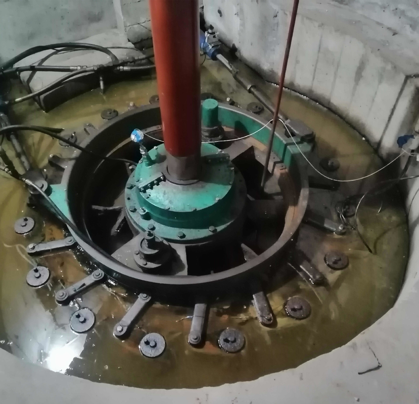 Κάθετος υδρο στρόβιλος στροβίλων 600kw Kaplan Kaplan στο πλέγμα για το μίνι υδρο σταθμό
