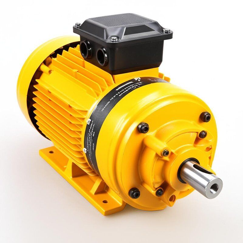 Κίτρινος Οριζόντιος Υδροστρόβιλος Μικροϋδροηλεκτρικός Στροβιλο-Γεννήτρια Ταχύτητα 300 έως 1500 RPM Σχεδιασμένος για Παραγωγή Υδροηλεκτρικής Ενέργειας