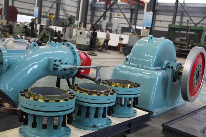 1000 kW Υδρογεννήτρια Turgo