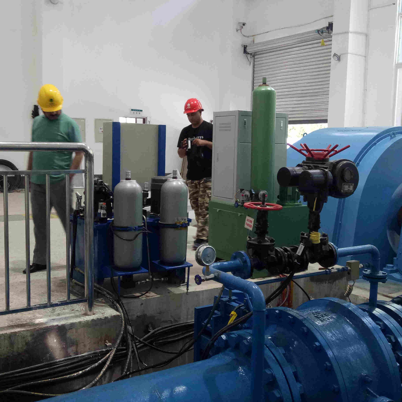 Αξιόπιστος μικρός στρόβιλος γεννητριών 5mw Kaplan 1mw υδρο των εγκαταστάσεων υδρο παραγωγής ενέργειας 8,2 υψηλή αποδοτικότητα M3/S