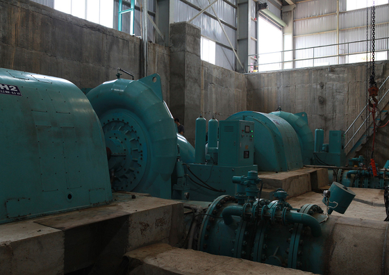 1450 kW Δυνατότητα Αποθήκευση ενέργειας Υδροηλεκτρικό σύστημα ηλεκτρικής ενέργειας με γεννήτρια χωρίς βούρτσα