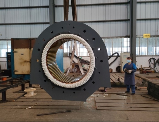 3000kw σφυρηλατημένος γεννήτρια χάλυβας 6300V υδροηλεκτρικής ενέργειας στροβίλων