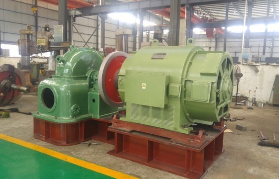 1750RPM υψηλός επικεφαλής νερού στρόβιλος νερού στροβίλων 150kw οριζόντιος για την ηλεκτρική ενέργεια